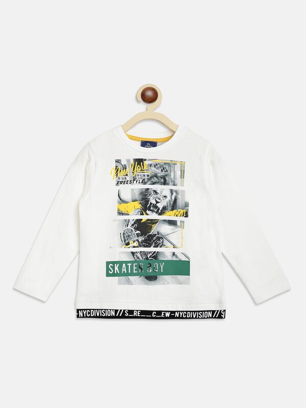 T-Shirt With Print image number 0